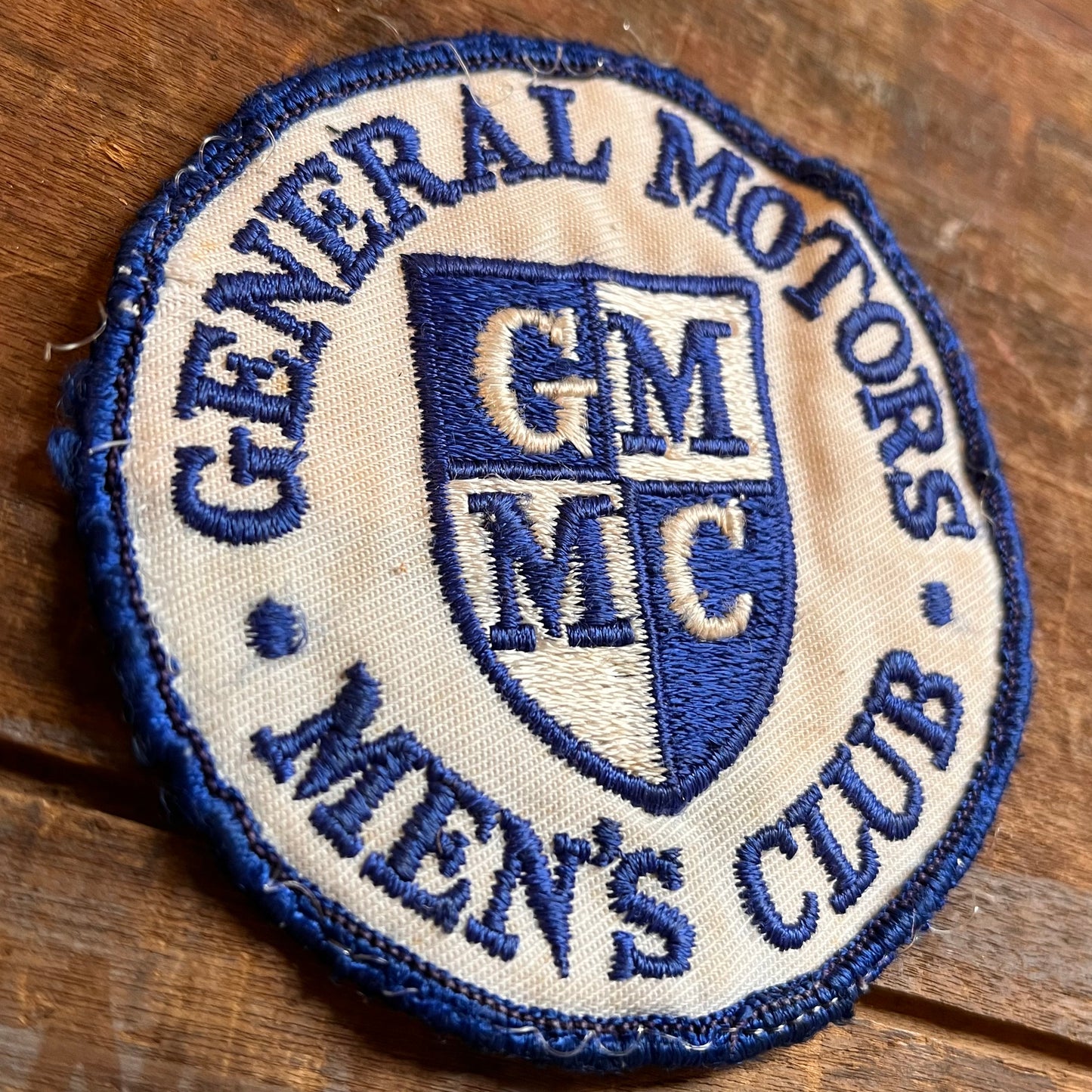 【USA vintage】ワッペン　GENERAL MOTORS MEN’S CLUB