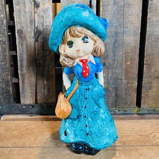 【USA vintage】piggy bank 貯金箱 女の子