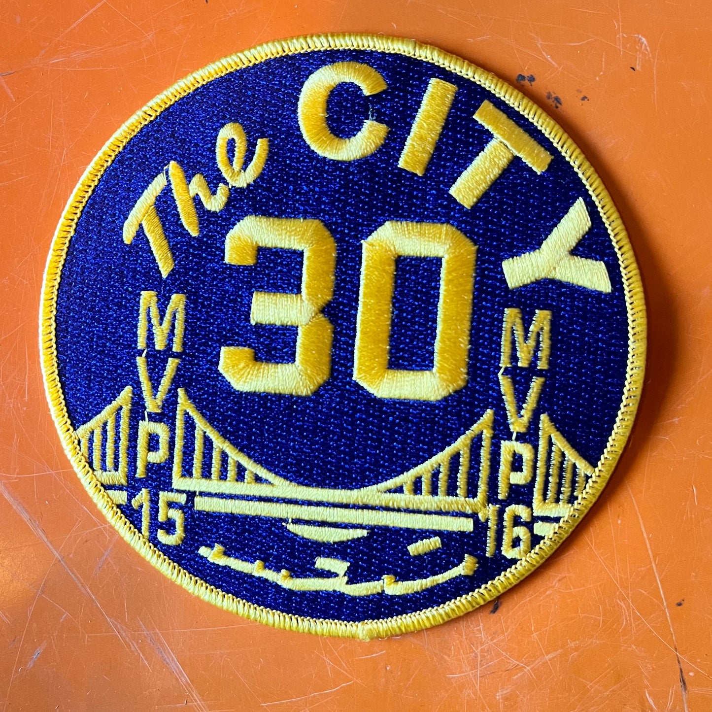 【USA vintage】The City 30 MVP ワッペン