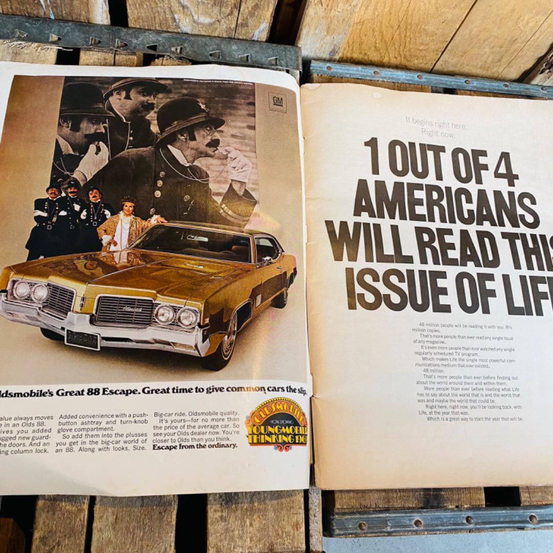 【1969 USA vintage】LIFE ビンテージ雑誌