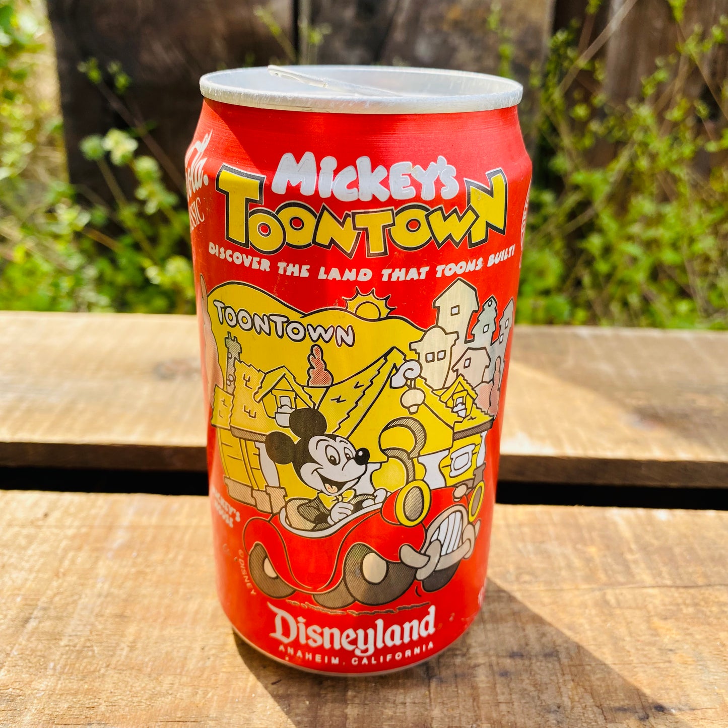 【1992 USA】 TOON TOWN コカコーラ 缶 ミッキー