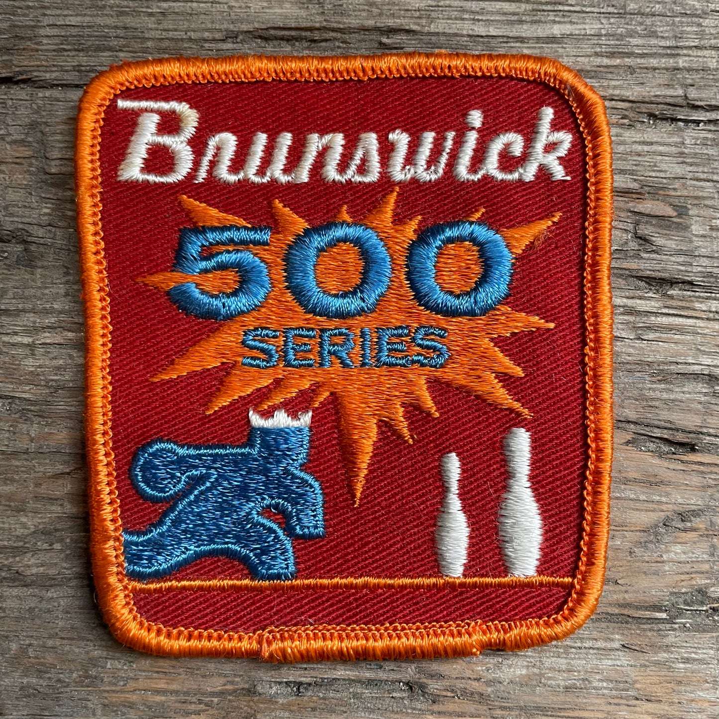【USA vintage】ワッペン　Brunswick 500 series