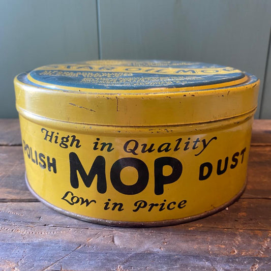 【1920s-1930s  USA vintage】STAR OIL MOP TIN缶