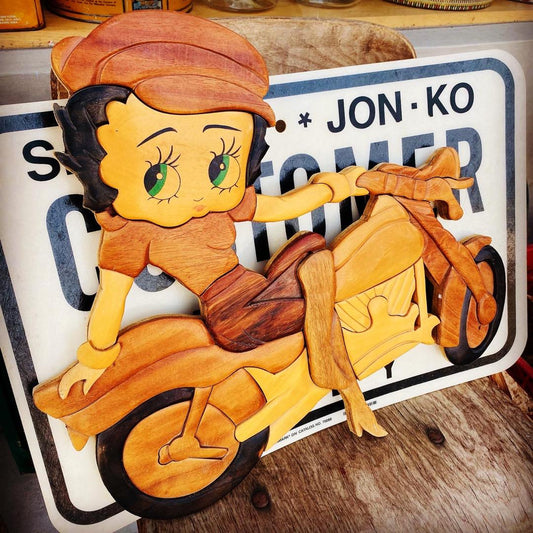 【USA vintage】Betty Boop wall deco 壁掛け