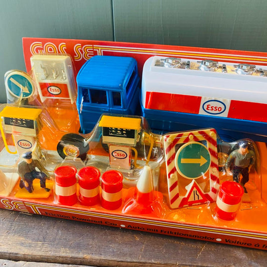 【USA vintage】ESSO(エッソ)ガソリンスタンド おもちゃ