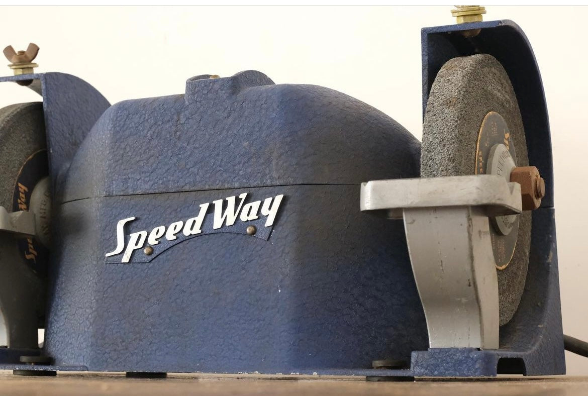 【USA】Speed Way グラインダー manufacturing / electric bench grinder