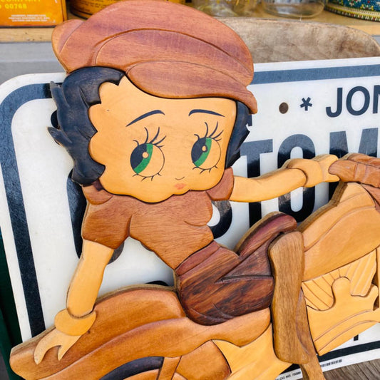 【USA vintage】Betty Boop wall deco 壁掛け