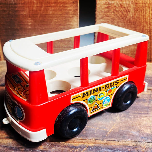 【1969 USA vintage】フィッシャープライス バス