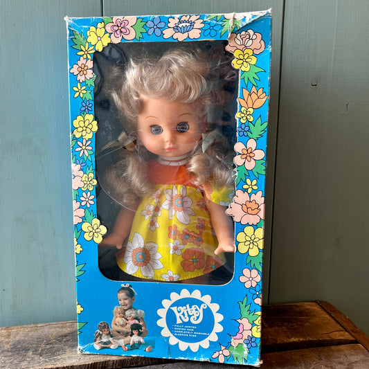 【USA vintage】Kitty Doll 黄色のドレス