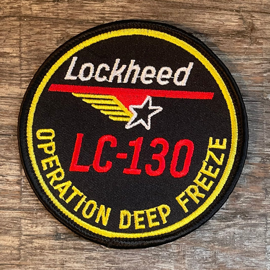 【USA vintage】　ロッキード　LC-130 ワッペン　航空自衛隊　航空機　