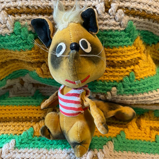 【vintage】ぬいぐるみ タヌキ ドリームペッツ KAMAR