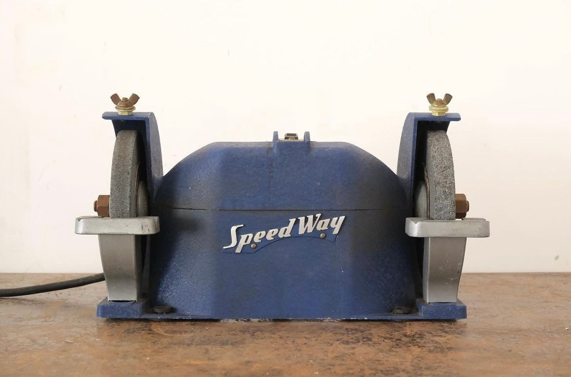 【USA】Speed Way グラインダー manufacturing / electric bench grinder