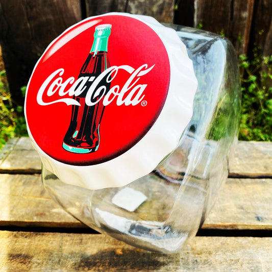 【USA vintage】Coca-Cola Candy ガラスジャー