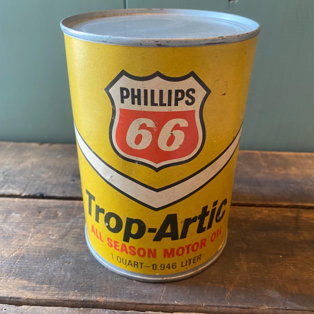 【 USA vintage】PHILLIPS66 未開封 オイル缶型パズル