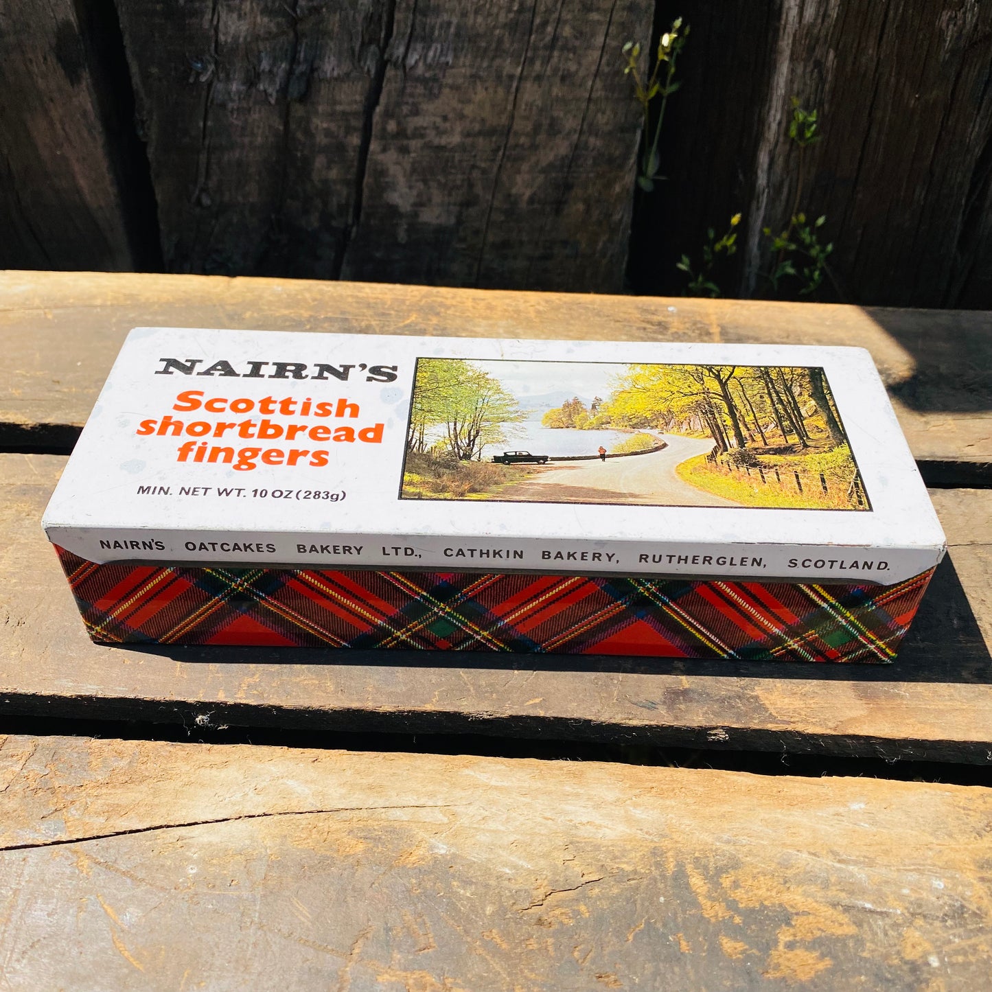 【Scotland vintage】NAIRN'S お菓子 レトロ TIN缶