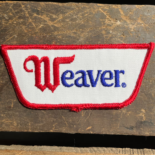 【USA vintage】ワッペン　Weaver