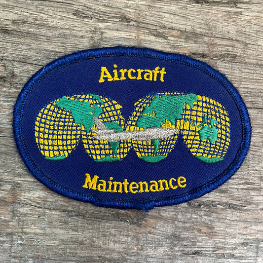 【USA vintage】Aircraft Maintenance ワッペン