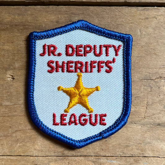 【USA vintage】JR.DEPUTY SHERIFF’S LEAGUE ワッペン