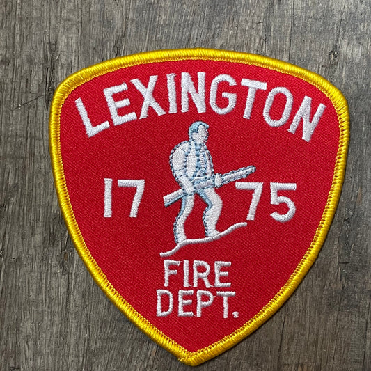 【USA vintage】ワッペン　LEXINGTON FIRE DEPT.  レキシントン消防署