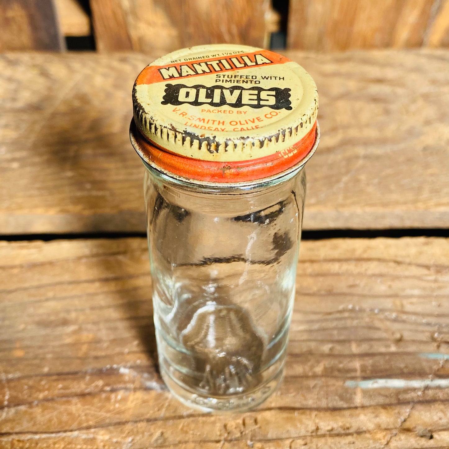 【USA vintage】MANTILLA OLIVES 小瓶