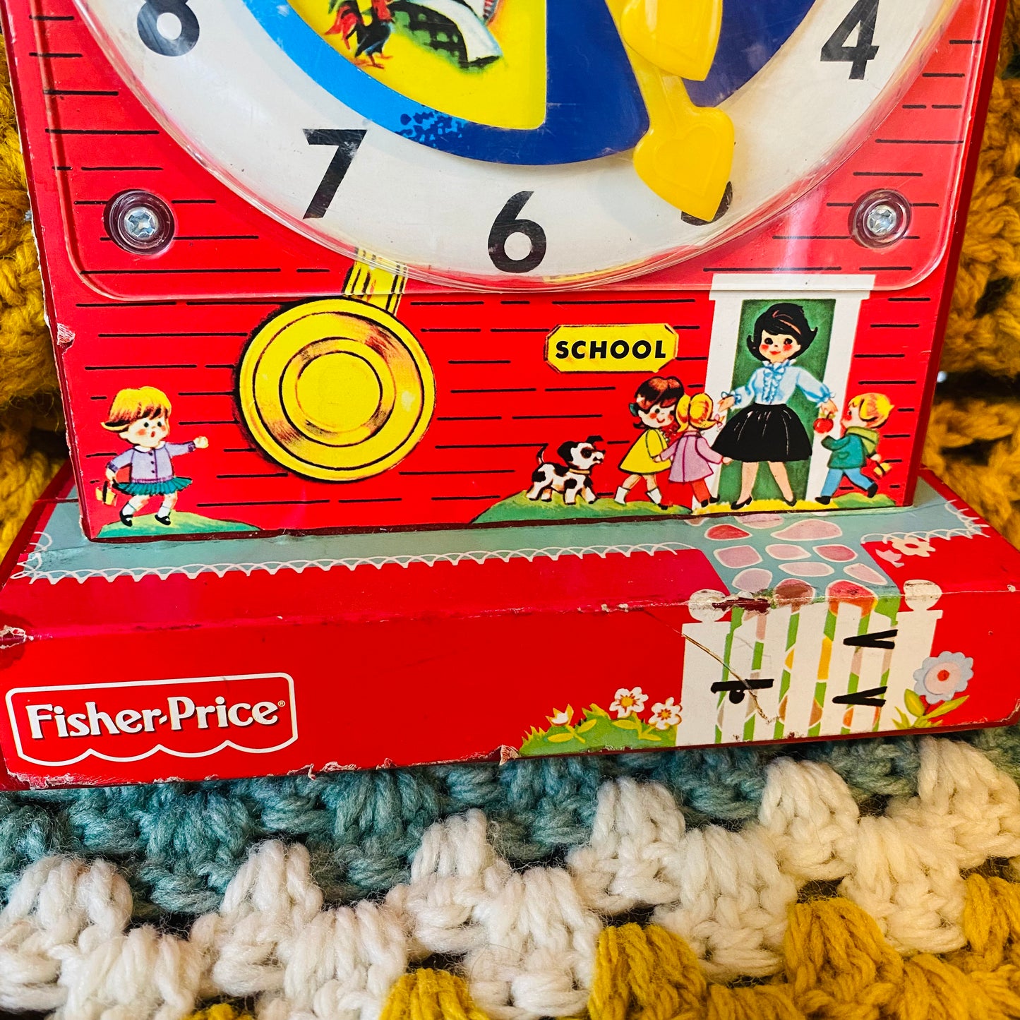 Fisher-Price Toys ミュージックボックス・ティーチングクロック