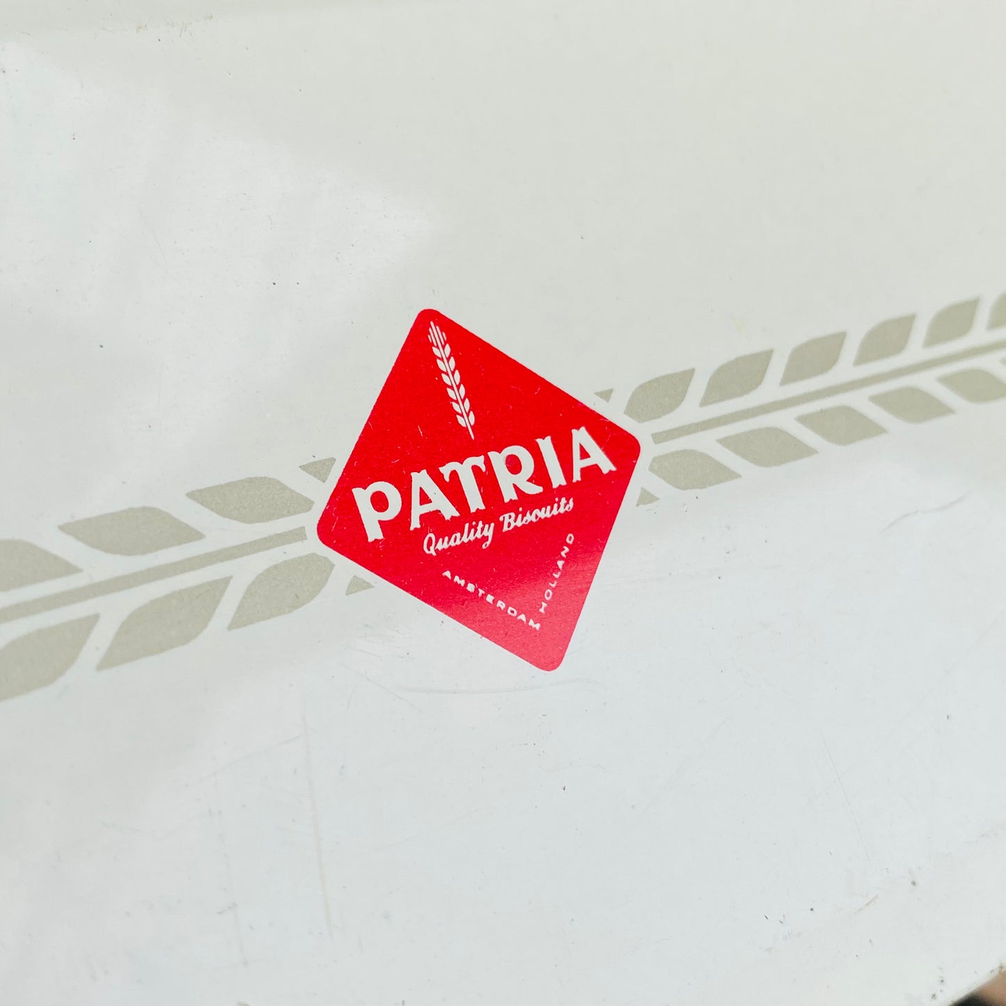 【Olanda vintage】PATRIA クリームクラッカー TIN缶