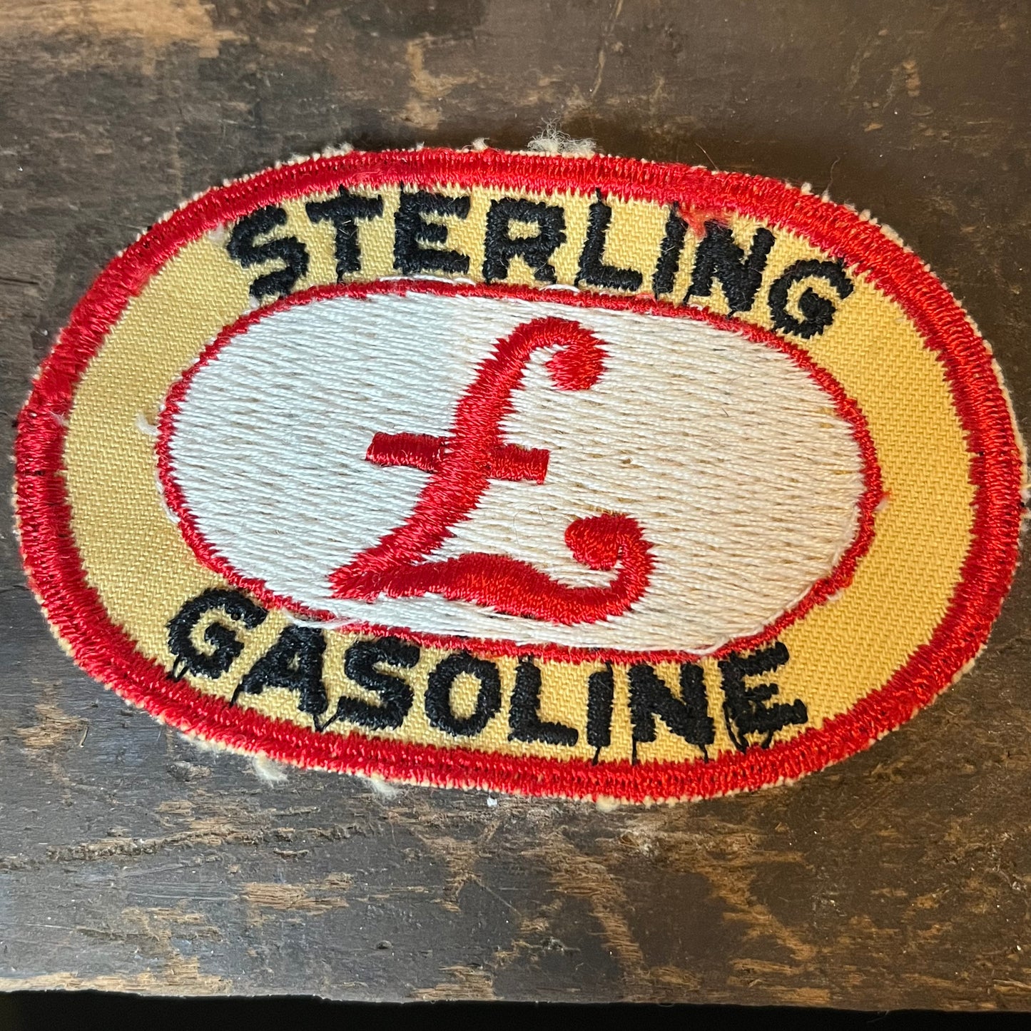 【USA vintage】ワッペン　STERLING GASOLINE