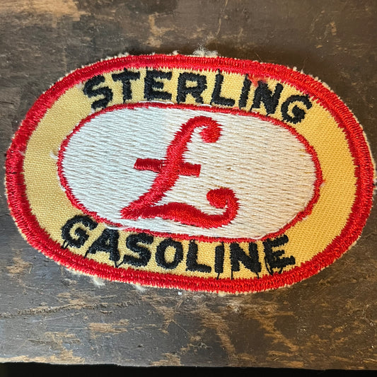 【USA vintage】ワッペン STERLING GASOLINE