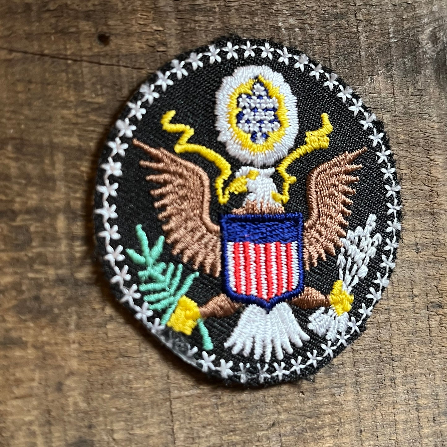 【USA vintage】ワッペン Great Seal of the U.S.A