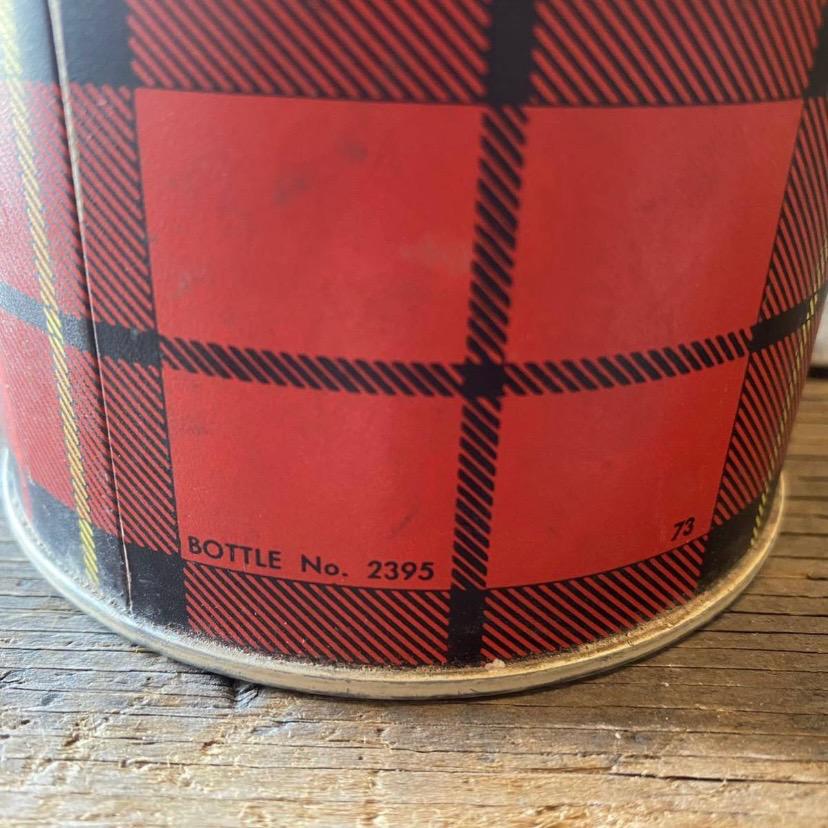 【1960s USA vintage】THERMOS 水筒 赤チェック