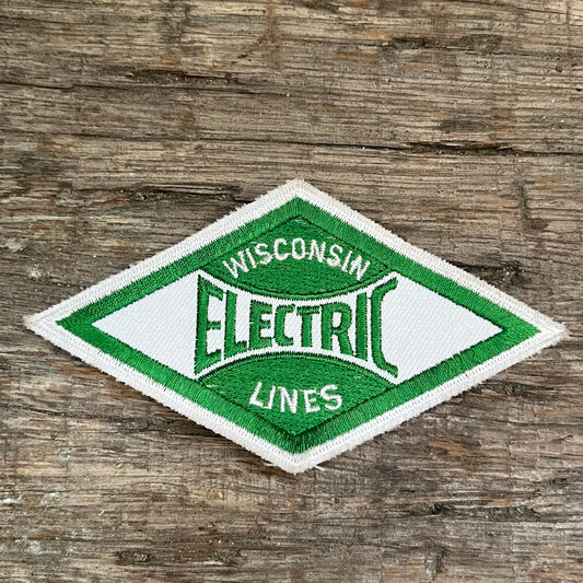 【USA vintage】WISCONSIN ELECTRIC LINES ワッペン