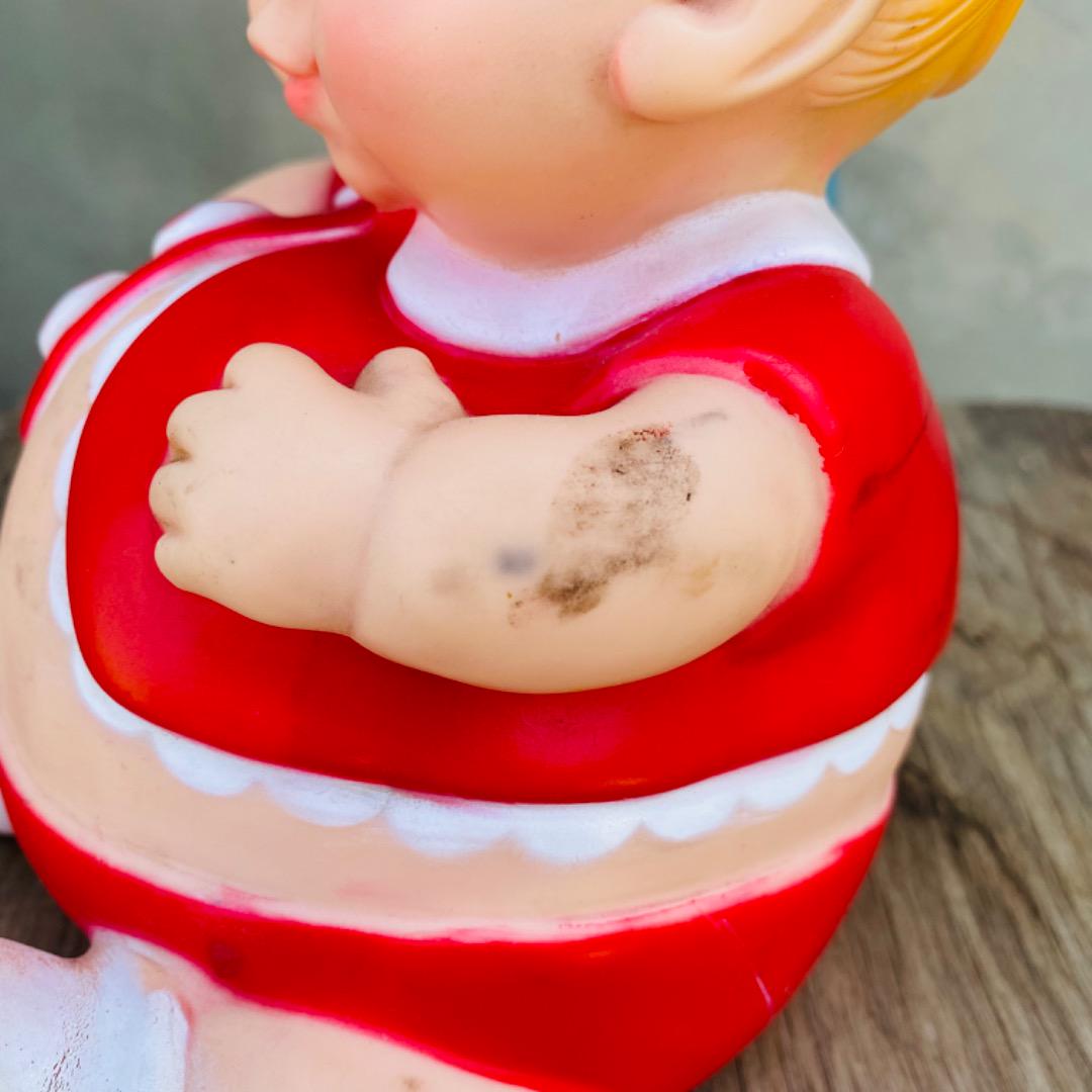 【1960s USA vintage】赤ちゃん ソフビ 人形