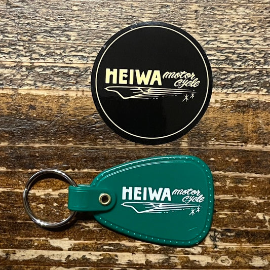 平和なステッカー&平和なキーホルダー ／ Heiwa sticker & Heiwa key ring