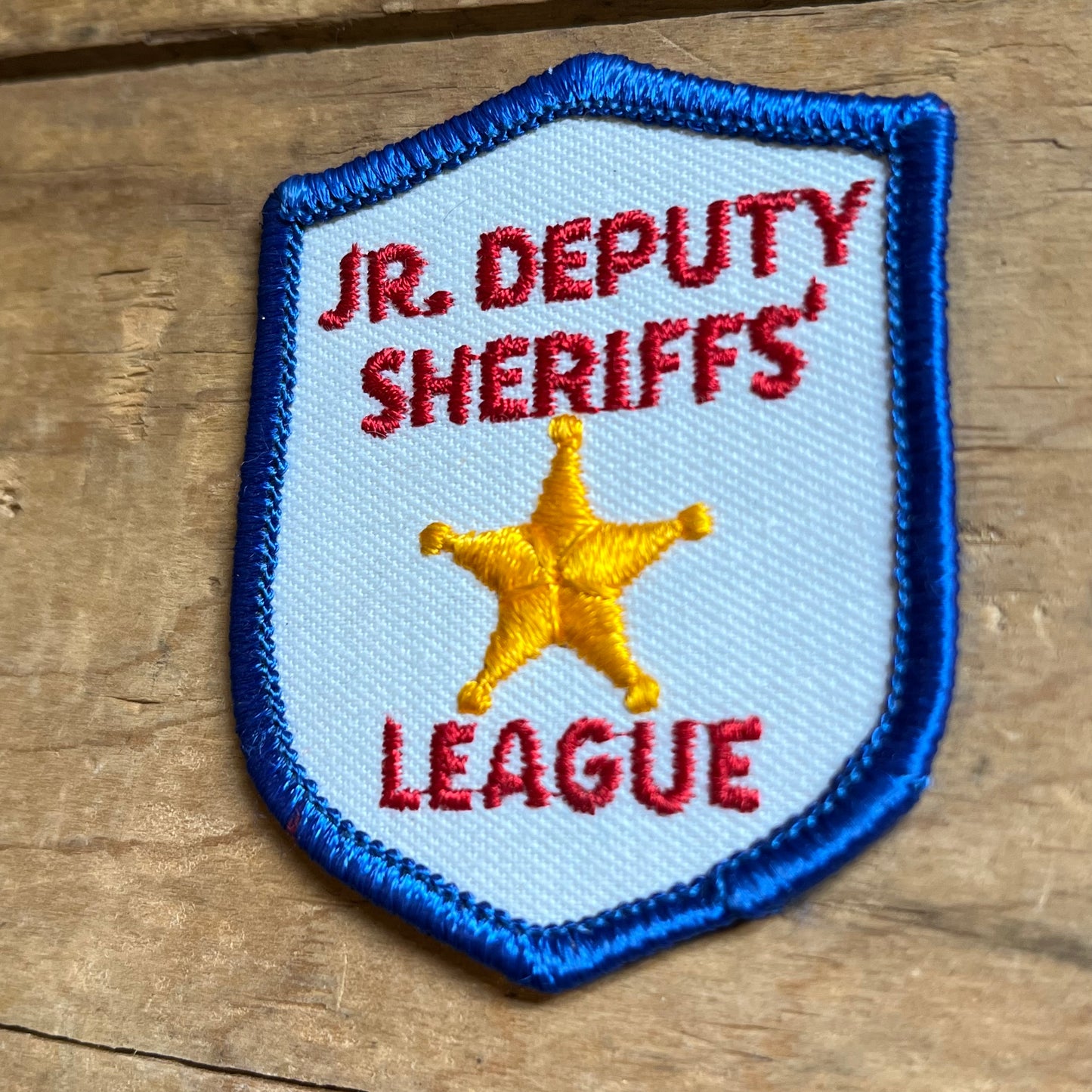 【USA vintage】JR.DEPUTY SHERIFF’S LEAGUE ワッペン