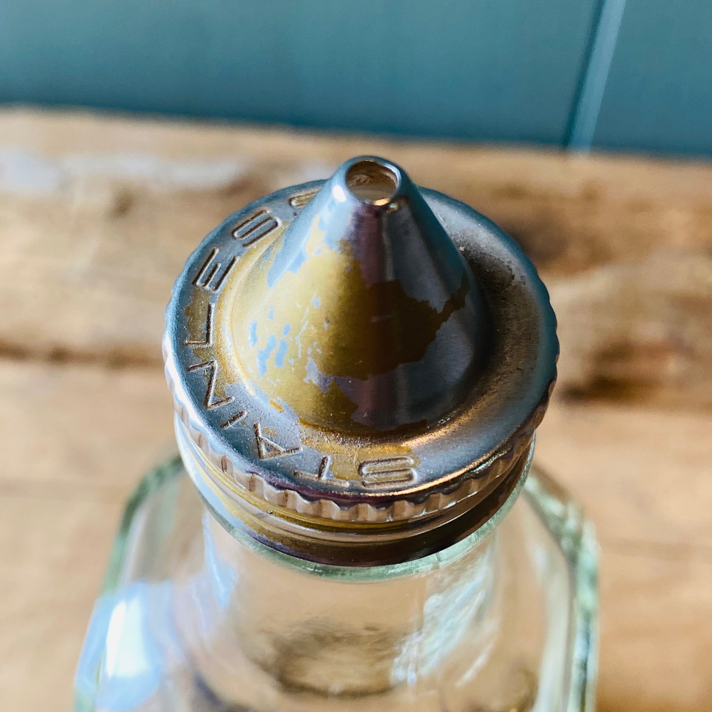 【USA vintage】 GEMCO オイルボトル クリアガラス