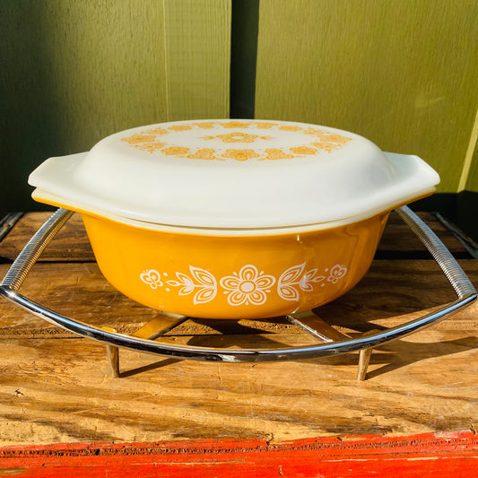 【1960s vintage】CORNING WARE キャセロールスタンド 鍋敷き