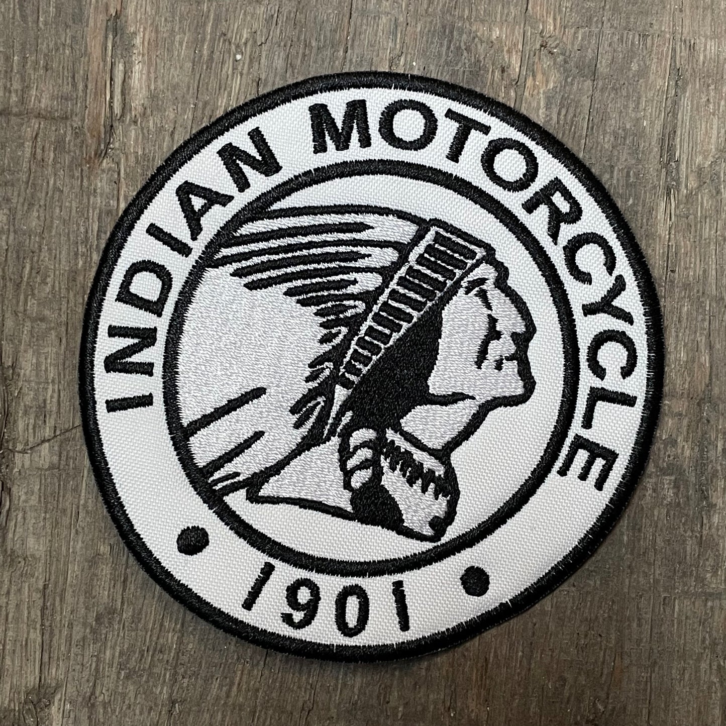 【USA vintage】ワッペン　INDIAN MOTORCYCLE