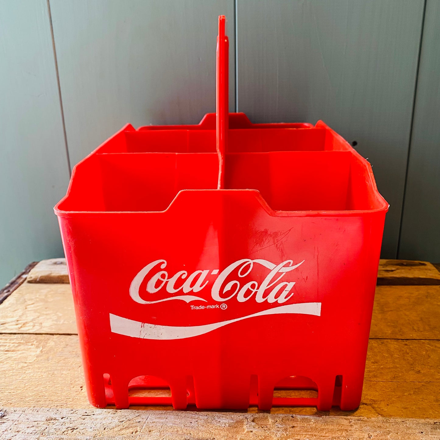 【USA vintage】Coca-Cola ボトルキャリーケース