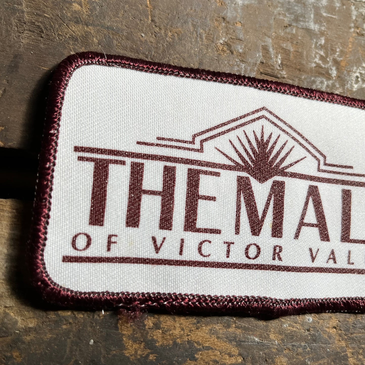 【USA vintage】ワッペン　THE MALL OF VICTOR VALLEY