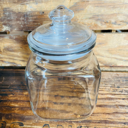 【USA vintage】アンカーホッキング ガラスジャー ガラス瓶