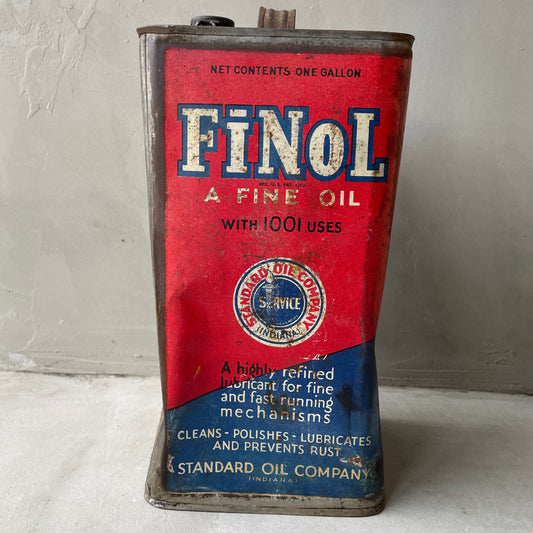 【USA vintage】FiNoL  オイル缶　携行缶