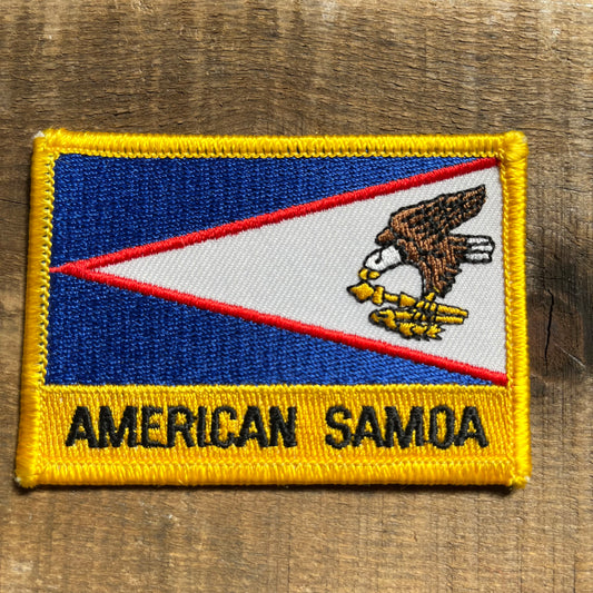 【USA vintage】AMERICAN SAMOA  ワッペン