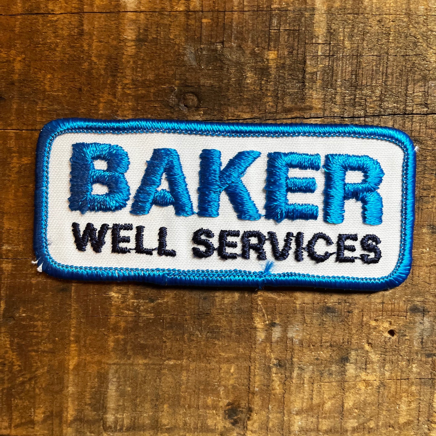 【USA vintage】BAKER WELL SERVICES ワッペン