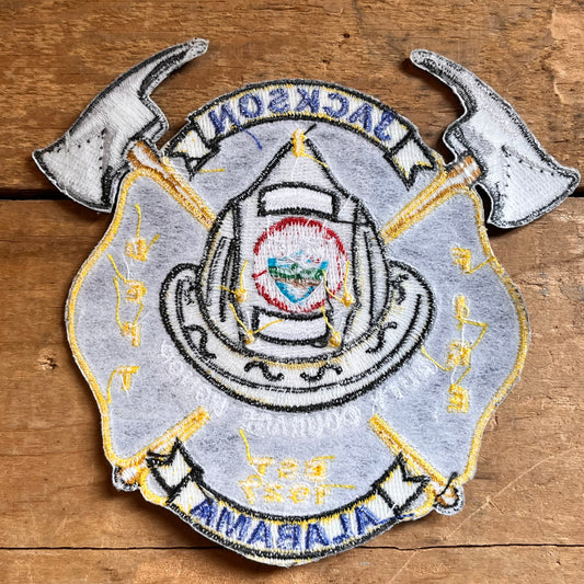 【USA vintage】ALABAMA JACKSON FIRE DEPT ワッペン