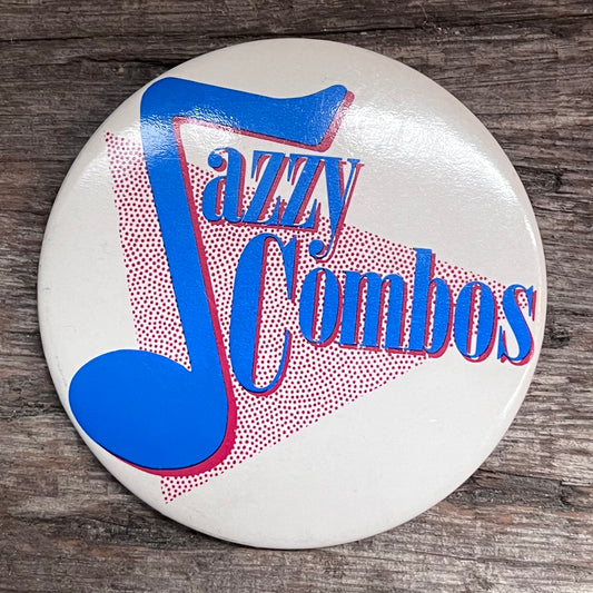 【USA vintage】缶バッジ　Jazzy Combos