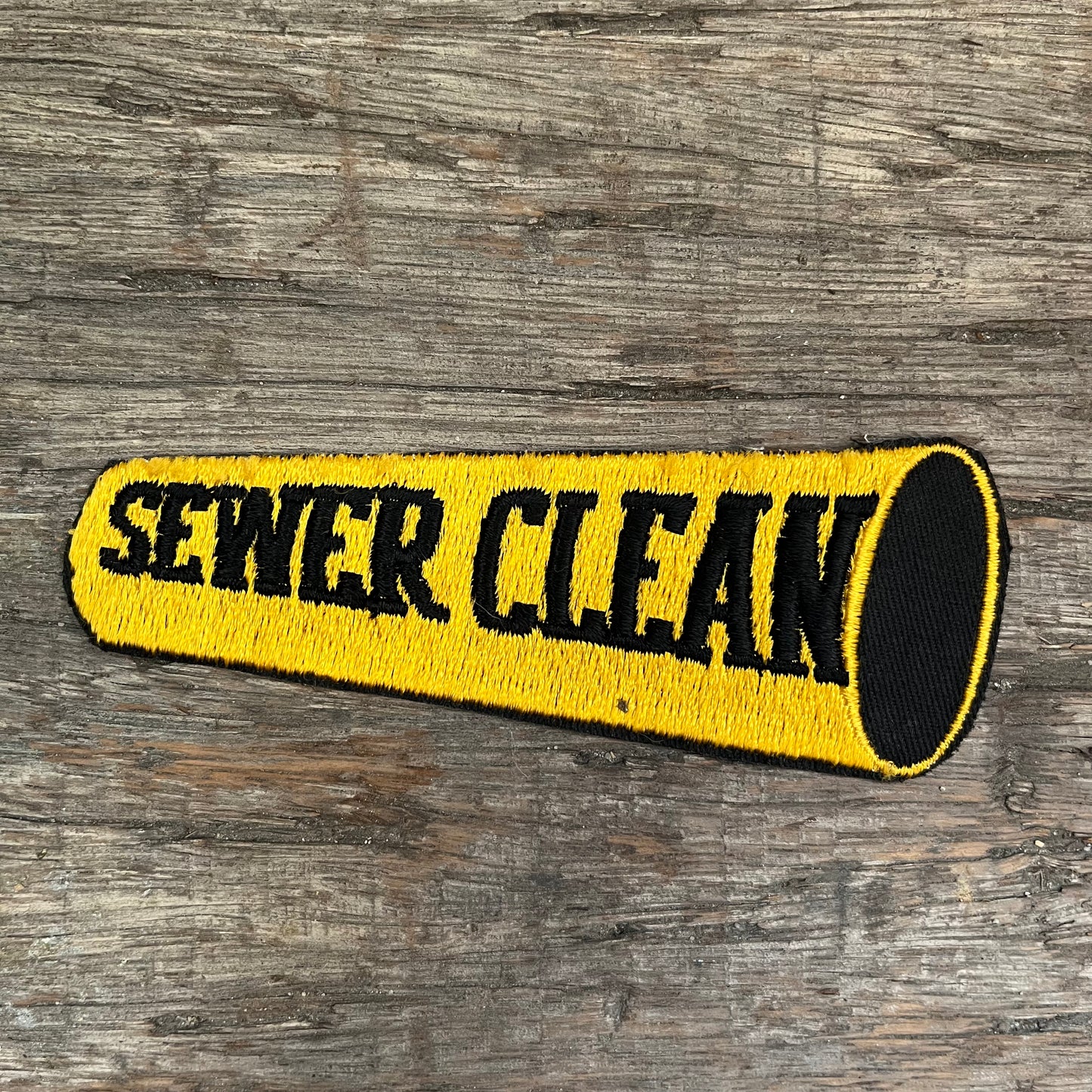 【USA vintage】SEWER CLEAN ワッペン
