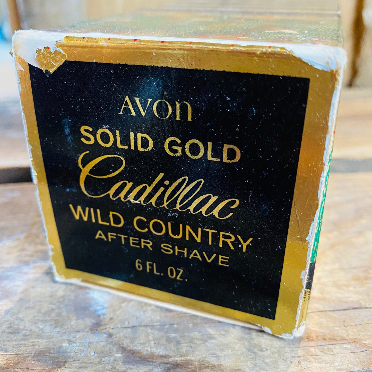 【1970s USA vintage】AVON gold cadillac 瓶