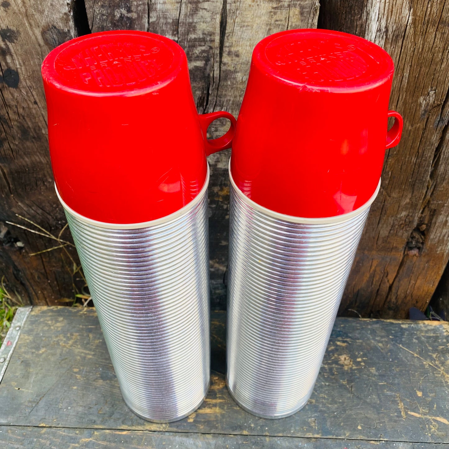 【1970s USA vintage】THERMOS ピクニックバッグ セット
