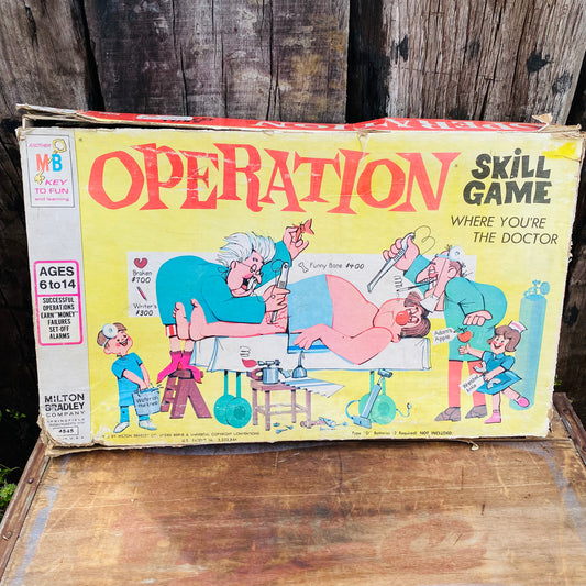 【1965 USA vintage】operation board game
