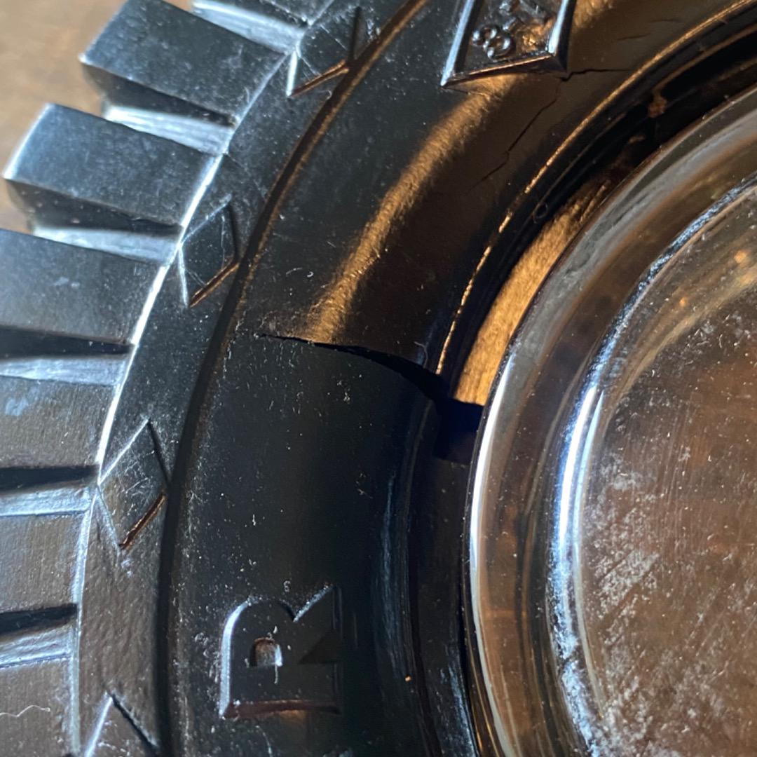 【USA vintage】GOOD YEAR タイヤ型　灰皿　アッシュトレイ